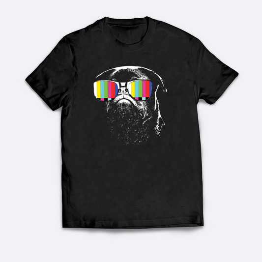 Cool TV Pug T-Shirt