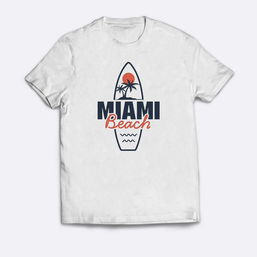 Miami Beach Surf T-Shirt