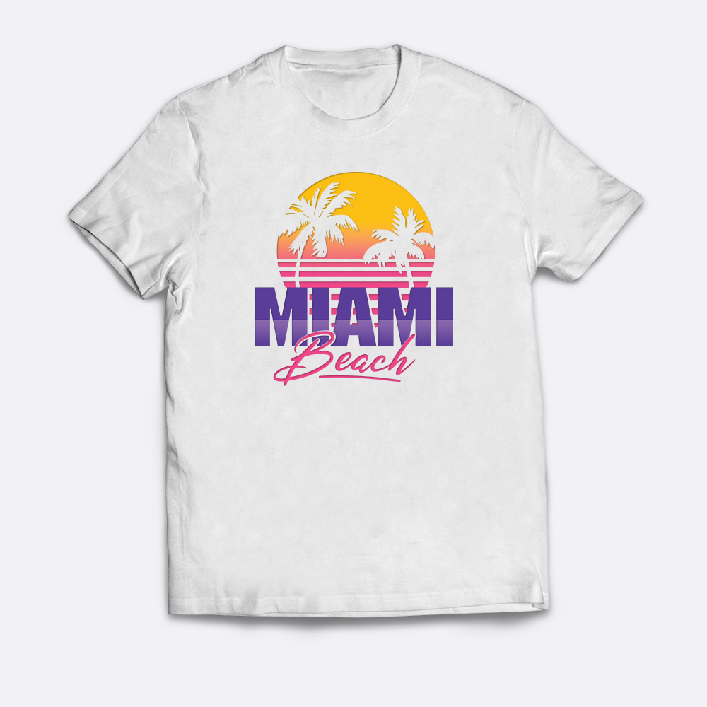 Retro Miami Beach T-Shirt